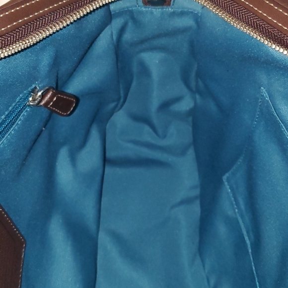 Coach Ladies Leather Handbag - Picture 11 of 16